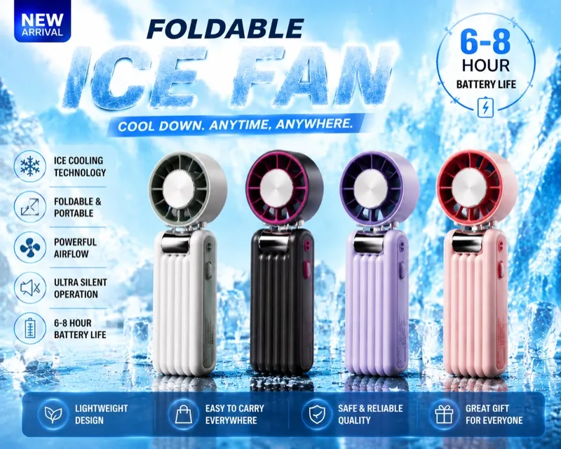 Foldable Ice Fan