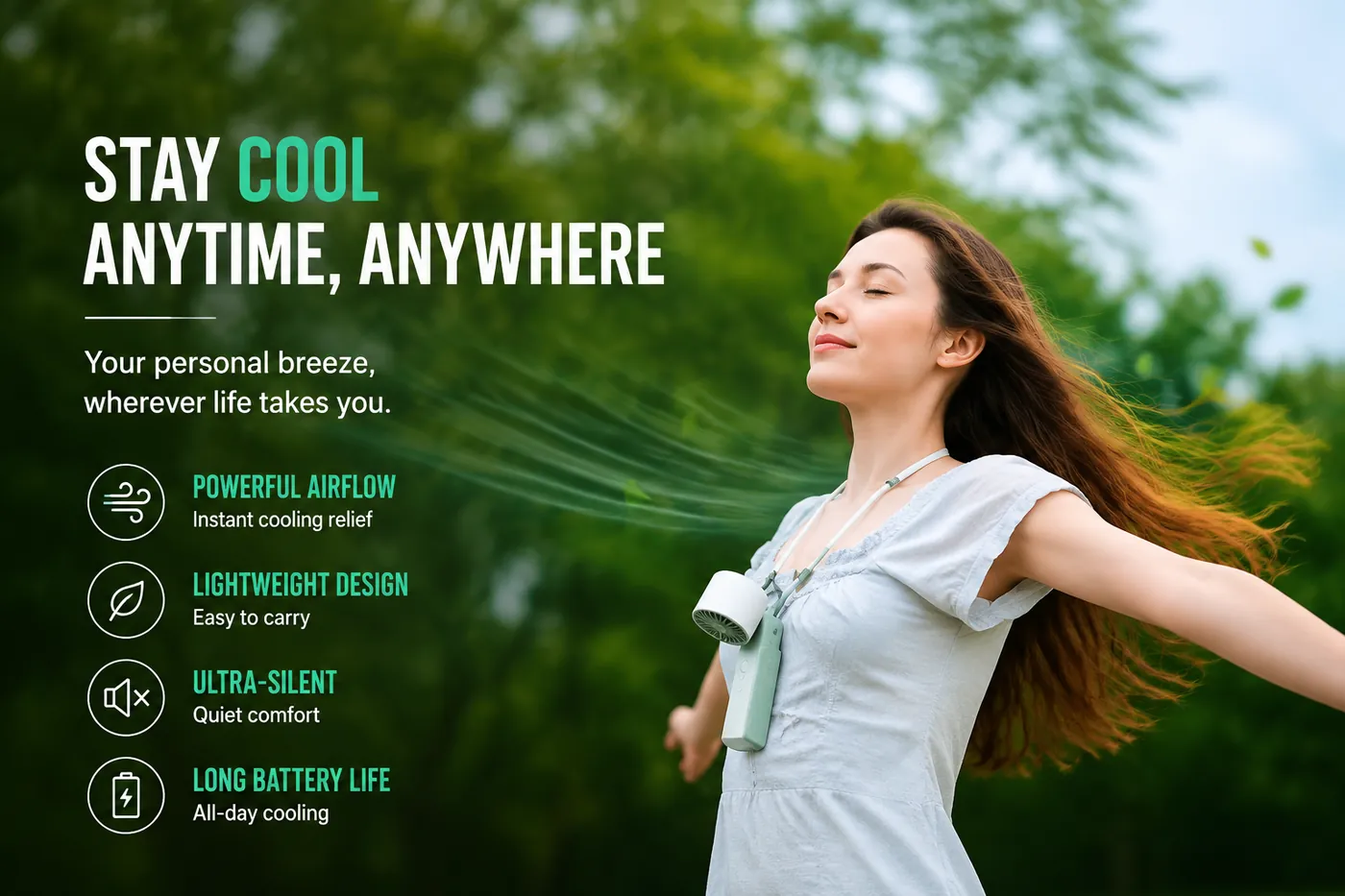 Stay Cool Anytime Anywhere